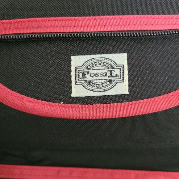 Fossil Vintage Canvas Belt bag Wallet‎ New with tags - Picture 9 of 10